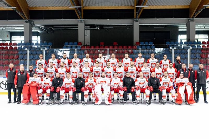 Ice Hockey. Poland national team. Photoshoot. 24.04.2024