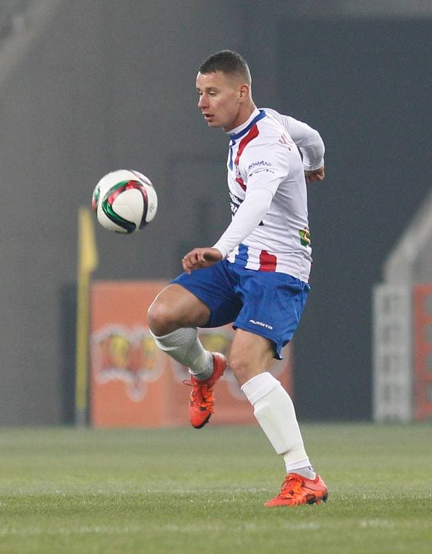 Football. PKO BP Ekstraklasa. Podbeskidzie Bielsko Biala - Jagiellonia Bialystok. 02.11.2015