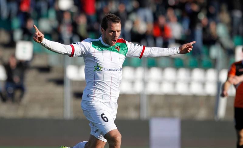 Football. I Liga. Zaglebie Sosnowiec - Chrobry Glogow. 08.11.2015