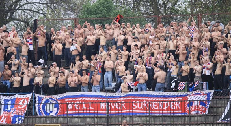 Football. I liga. Motor Lublin - Gornik Zabrze. 01.05.2010