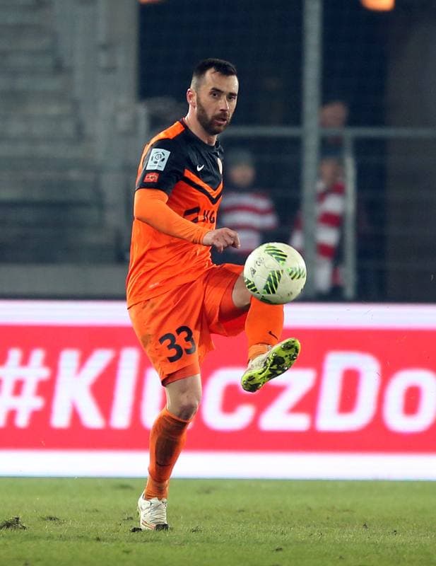 Football. PKO BP Ekstraklasa. Cracovia Krakow - Zaglebie Lubin. 26.02.2016