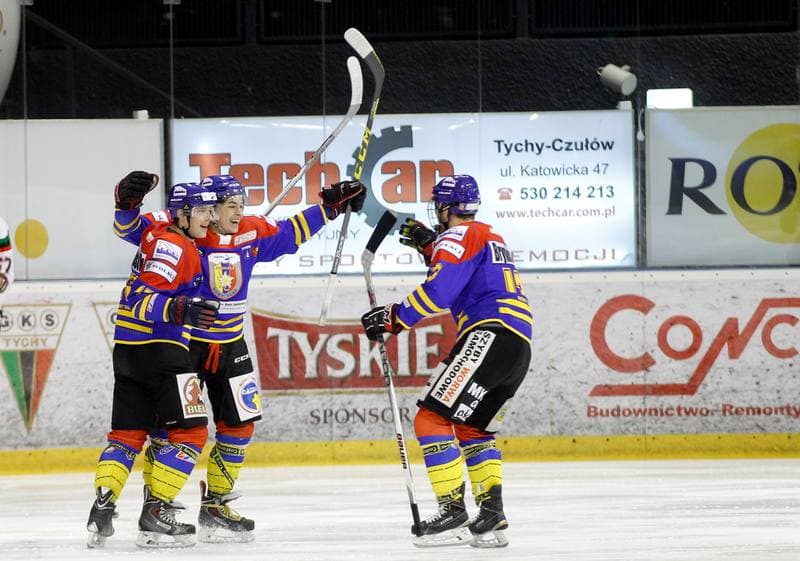Ice Hockey. Polska Hokej Liga. GKS Tychy - Tatryski Podhale Nowy Targ. 29.02.2016