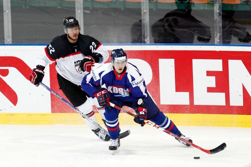 Ice Hockey. World Championship Division 1A. Korea - Japan. 26.04.2016