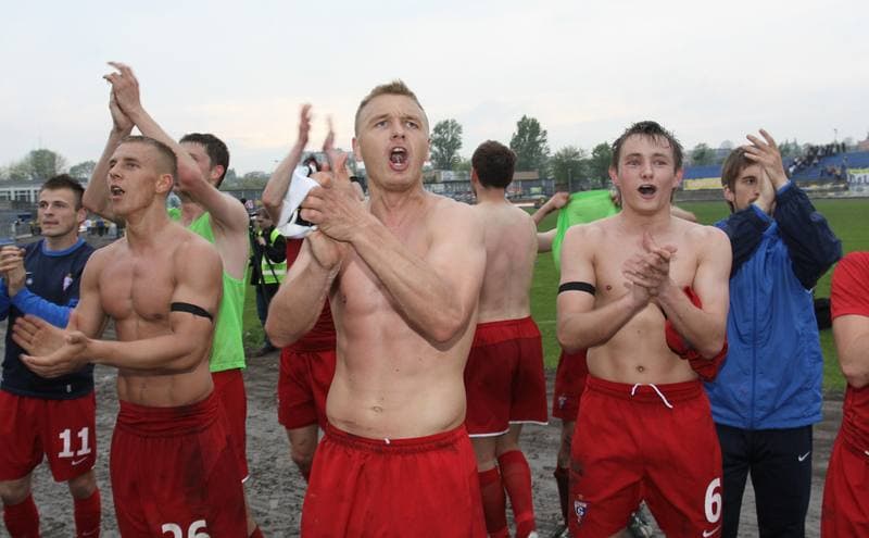 Football. I liga. Motor Lublin - Gornik Zabrze. 01.05.2010