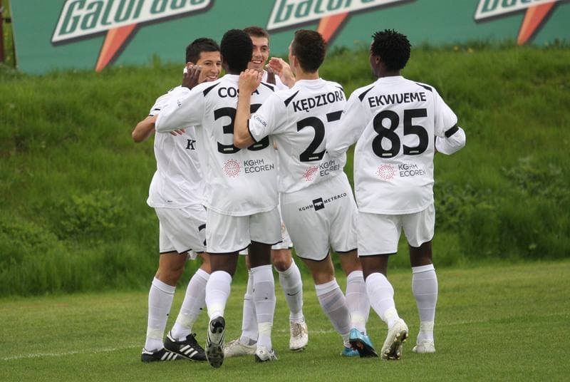 Football. Ekstraklasa. Polonia Bytom - Zaglebie Lubin. 02.05.2010