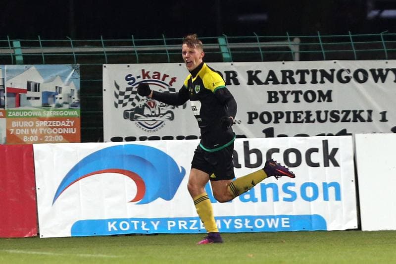 Football. I Liga. GKS Katowice - Olimpia Grudziadz. 04.11.2016