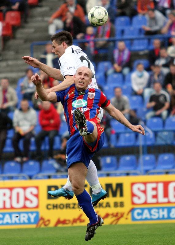 Football. Ekstraklasa. Polonia Bytom - Zaglebie Lubin. 02.05.2010