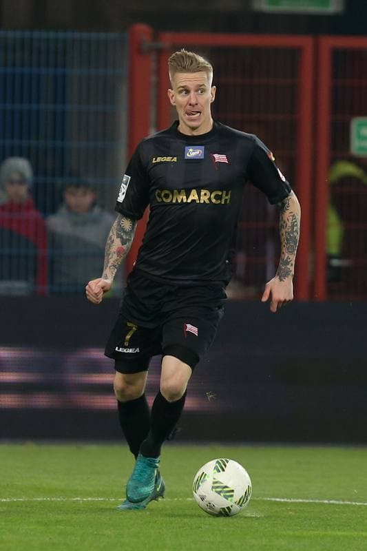 Football. Lotto Ekstraklasa. Piast Gliwice - Cracovia Krakow. 18.11.2016