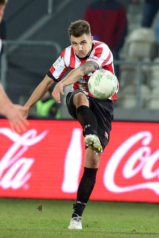 Football. Lotto Ekstraklasa. Cracovia Krakow - Gornik Leczna. 04.12.2016