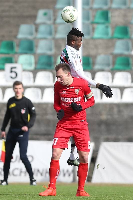 Football. Sparing. Zaglebie Sosnowiec - GKS Tychy. 25.02.2017