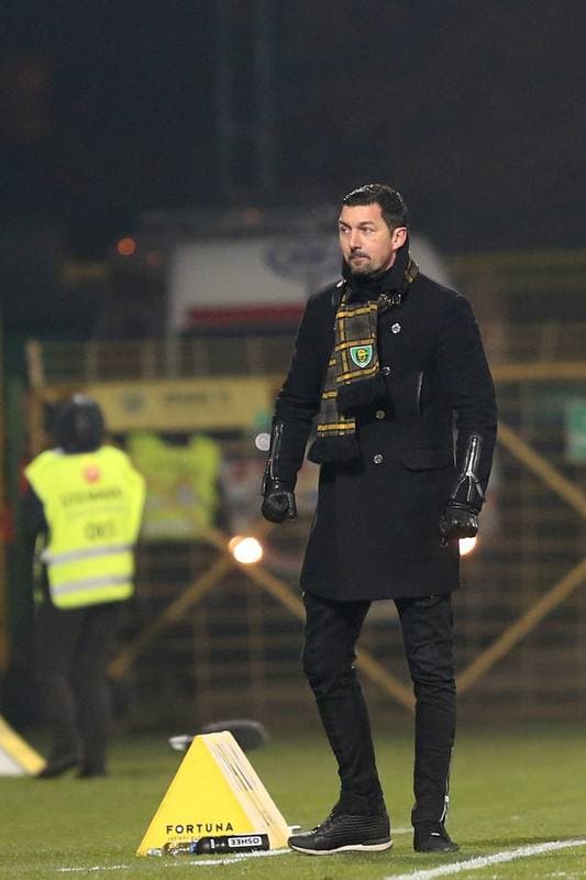 Football. Fortuna I Liga. GKS Katowice - LKS Lodz. 28.11.2018