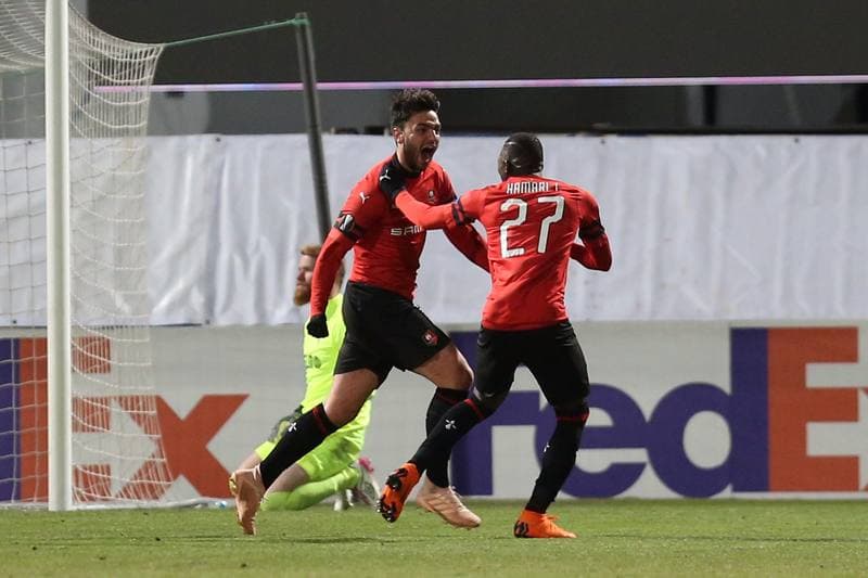 Football. UEFA Europa League. FK Jablonec - Stade Rennais FC. 29.11.2018