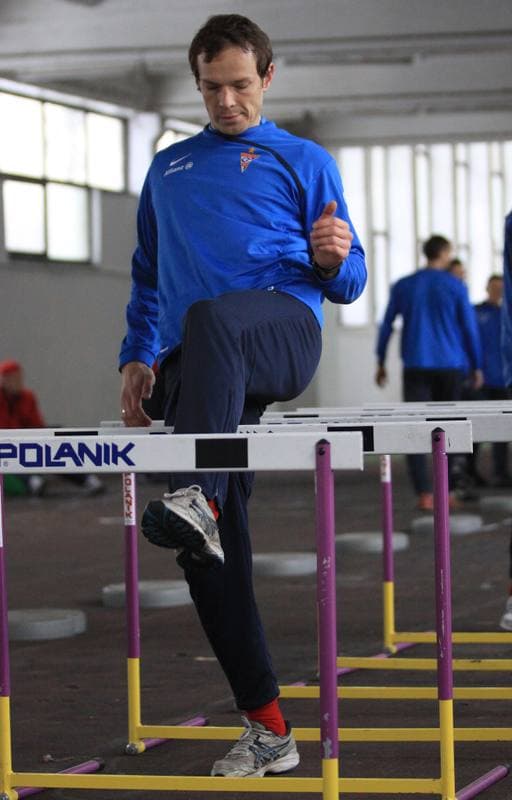 Football. Gornik Zabrze. Training. 23.02.2010