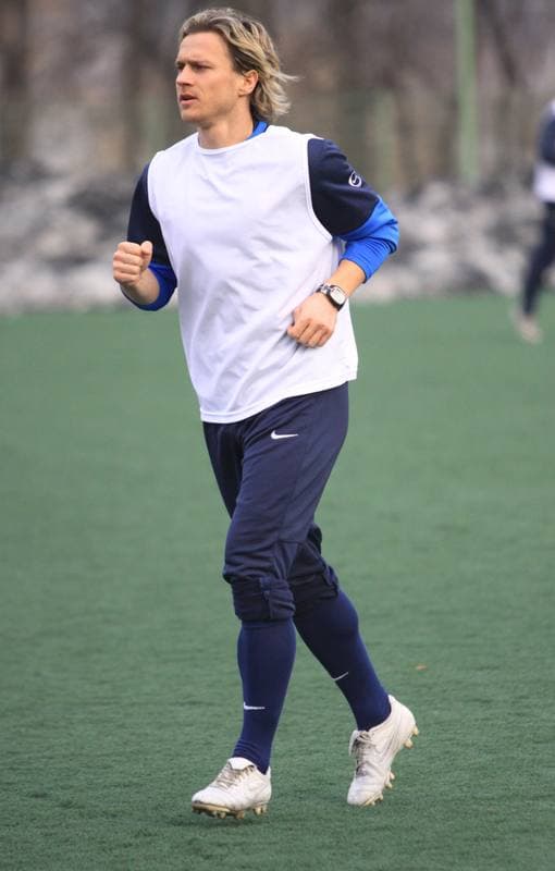 Football. Gornik Zabrze. Training. 23.02.2010