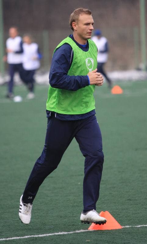 Football. Gornik Zabrze. Training. 23.02.2010