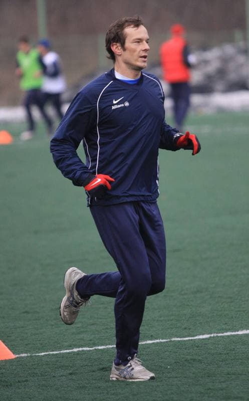 Football. Gornik Zabrze. Training. 23.02.2010