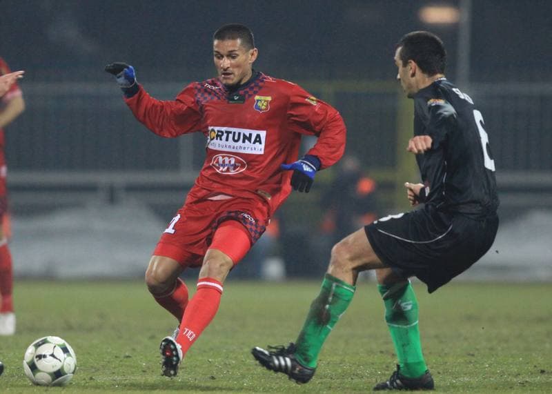 Football. Ekstraklasa. Odra Wodzislaw - Lechia Gdansk. 26.02.2010