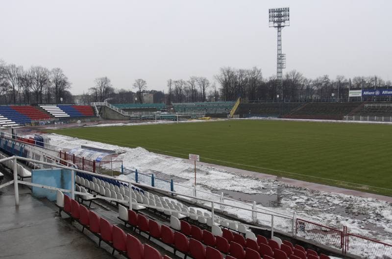 Football. Gornik Zabrze. Press Conference. 27.02.2010