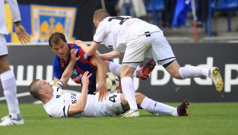 Football. Ekstraklasa. Polonia Bytom - Zaglebie Lubin. 02.05.2010