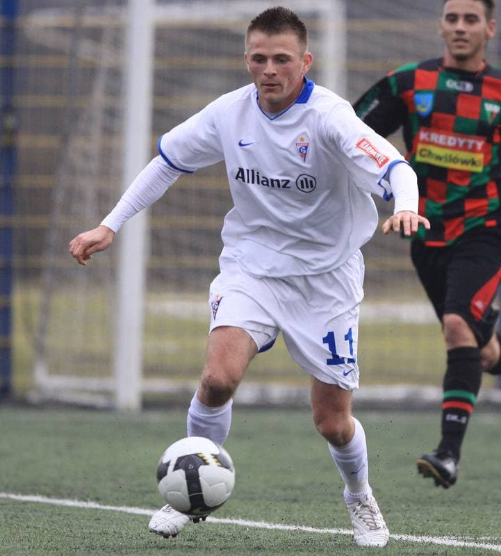 Football. Gornik Zabrze. Press Conference. 27.02.2010