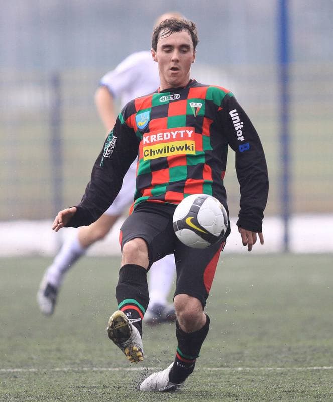 Football. Gornik Zabrze. Press Conference. 27.02.2010