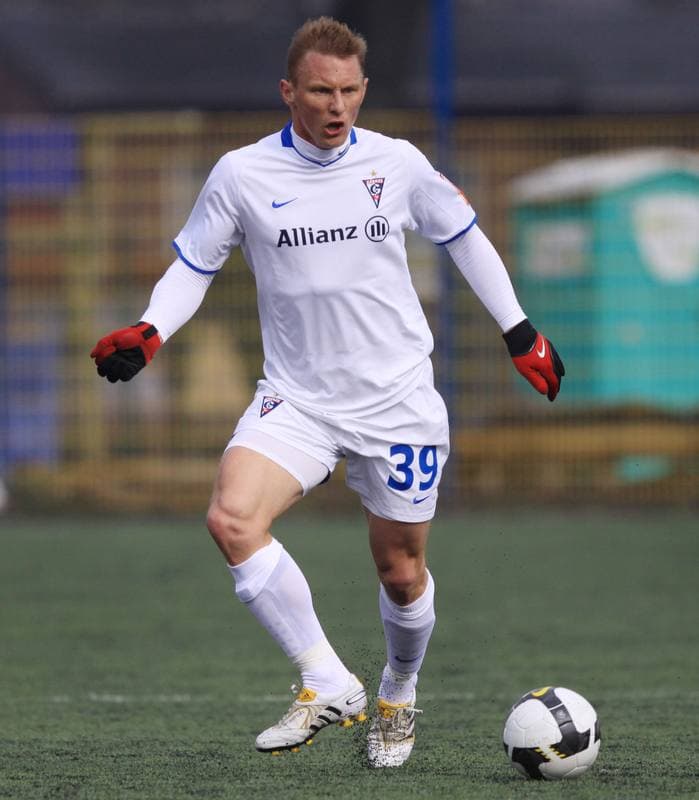 Football. Gornik Zabrze. Press Conference. 27.02.2010