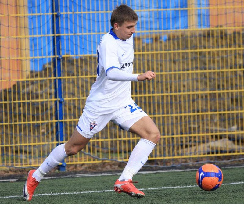 Football. Sparing. Piast Gliwice ME - Gornik Zabrze. 27.02.2010