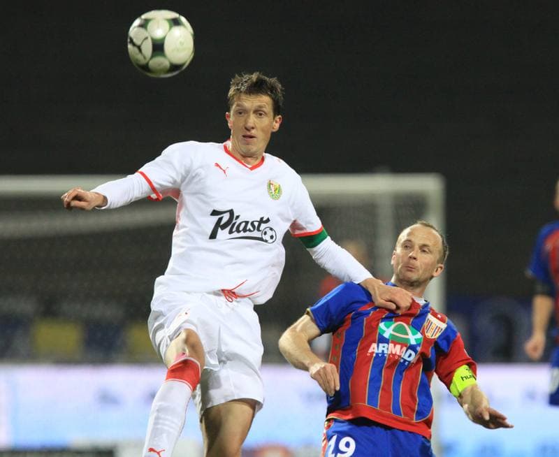 Football. Bytom Ekstraklasa. Polonia Bytom - Slask Wroclaw. 22.10.2010