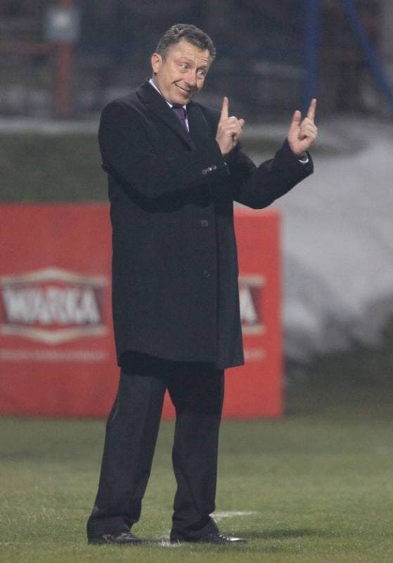 Football. Bytom Ekstraklasa. Polonia Bytom - Slask Wroclaw. 22.10.2010