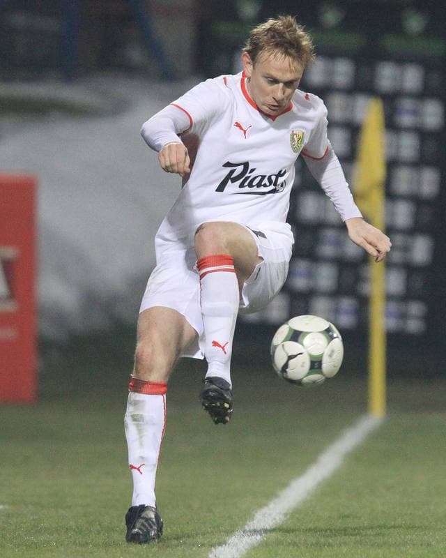 Football. Bytom Ekstraklasa. Polonia Bytom - Slask Wroclaw. 22.10.2010