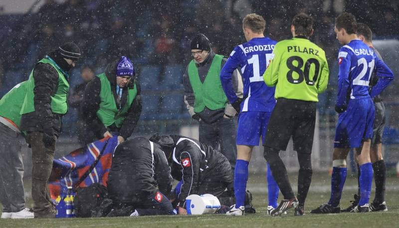 Football. Sparing. Ruch Chorzow - Zaglebie Lubin. 07.10.2011