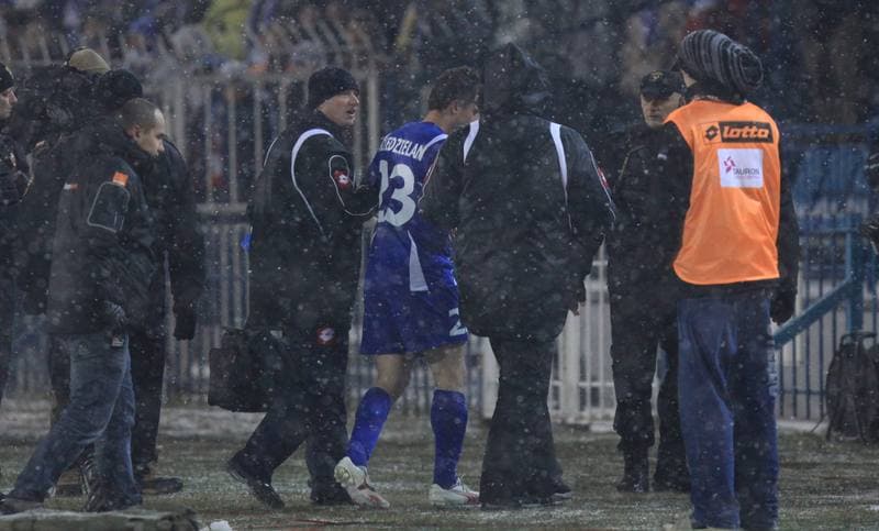 Football. Sparing. Ruch Chorzow - Zaglebie Lubin. 07.10.2011