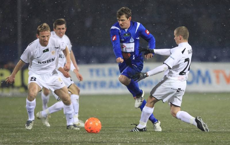 Football. Sparing. Ruch Chorzow - Zaglebie Lubin. 07.10.2011