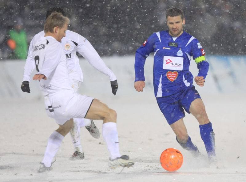 Football. Sparing. Ruch Chorzow - Zaglebie Lubin. 07.10.2011