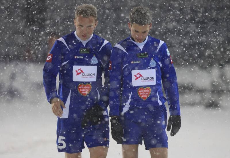Football. Sparing. Ruch Chorzow - Zaglebie Lubin. 07.10.2011