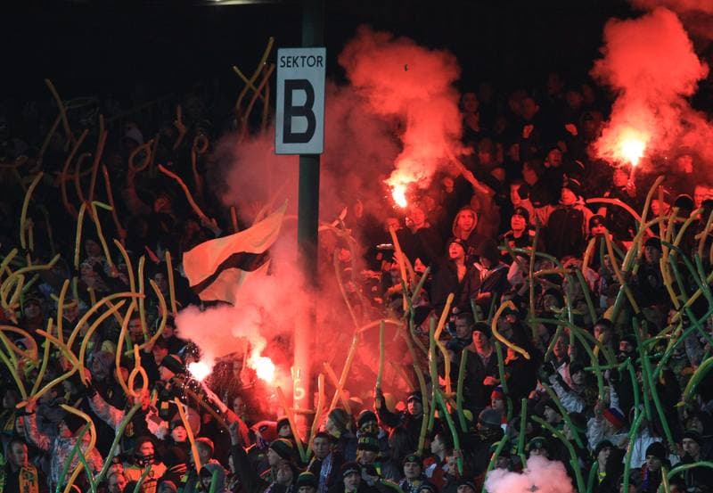 Football. I liga. GKS Katowice - Gornik Zabrze. 07.03.2010