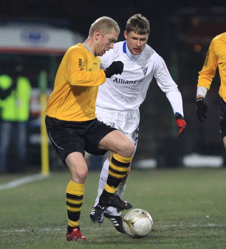 Football. I liga. GKS Katowice - Gornik Zabrze. 07.03.2010