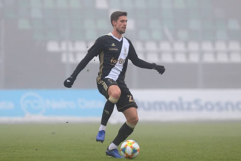 Football. Sparing. Zaglebie Sosnowiec - LKS Lodz. 03.02.2019