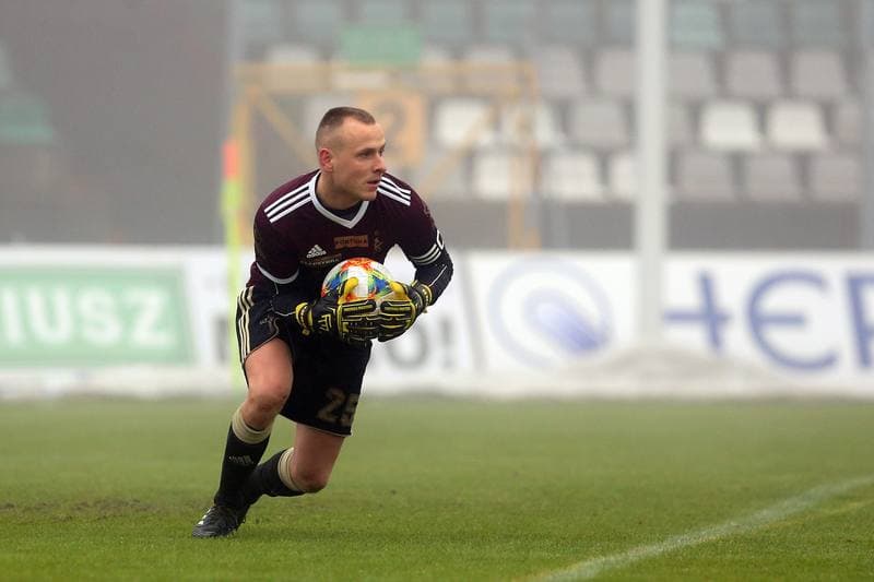 Football. Sparing. Zaglebie Sosnowiec - LKS Lodz. 03.02.2019