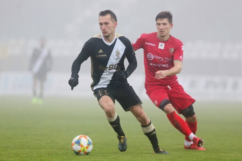 Football. Sparing. Zaglebie Sosnowiec - LKS Lodz. 03.02.2019