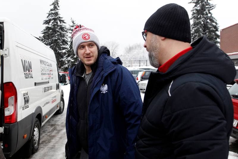 Ice Hockey. Poland national team. Departure. 04.02.2019