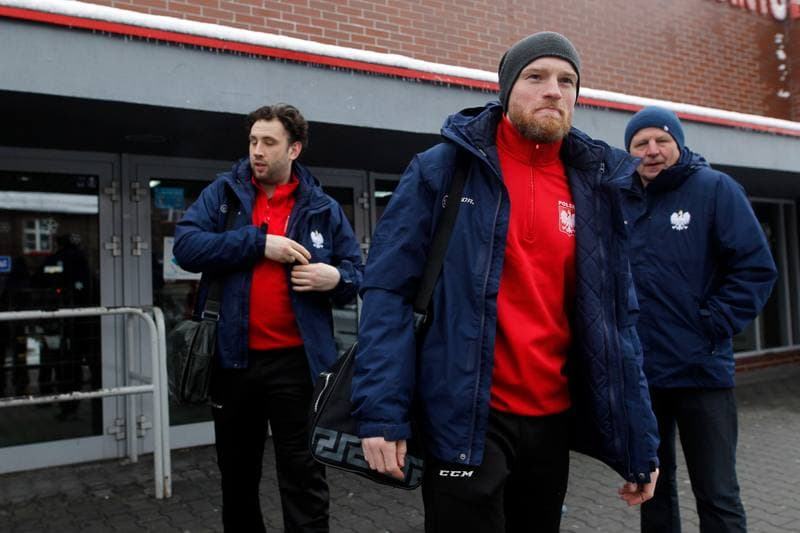 Ice Hockey. Poland national team. Departure. 04.02.2019