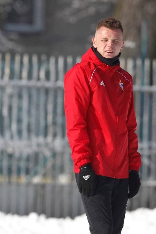 Football. Gornik Zabrze. Training. 05.02.2019
