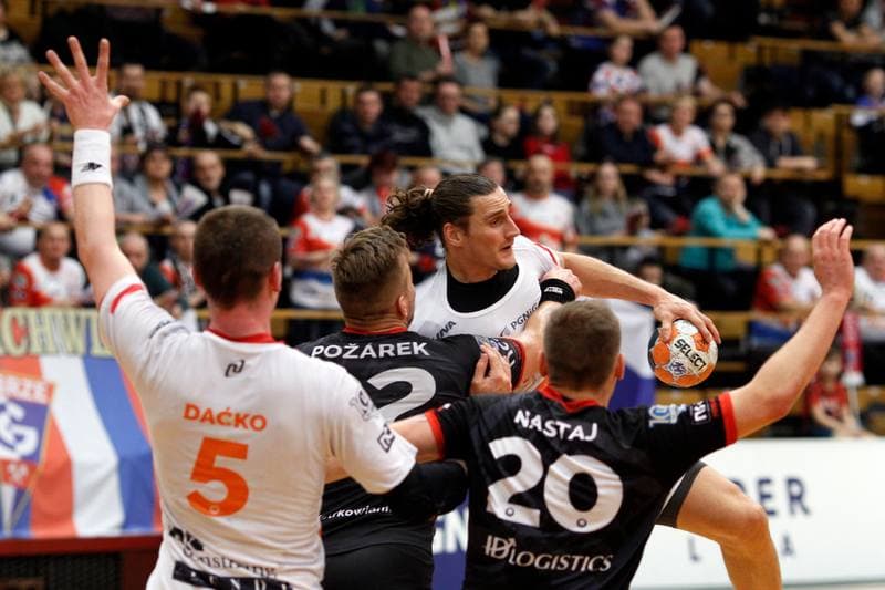 Handball. PGNiG Superliga. NMC Gornik Zabrze - Piotrkowianin Piotrkow Trybunalski. 07.02.2019