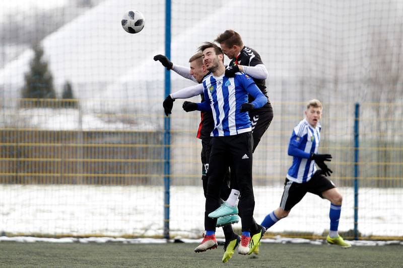 Football. Sparing. GKS Tychy - Ruch Chorzow. 09.02.2019