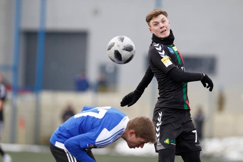 Football. Sparing. GKS Tychy - Ruch Chorzow. 09.02.2019