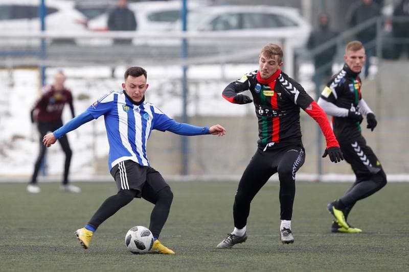 Football. Sparing. GKS Tychy - Ruch Chorzow. 09.02.2019