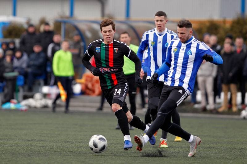 Football. Sparing. GKS Tychy - Ruch Chorzow. 09.02.2019