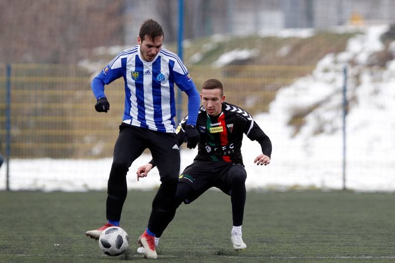 Football. Sparing. GKS Tychy - Ruch Chorzow. 09.02.2019