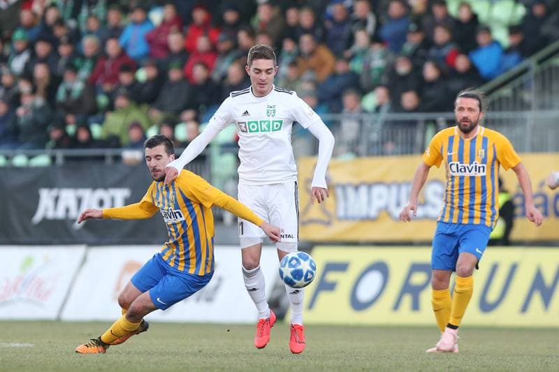 Football. Fortuna:Liga. MFK Karvina - SFC Opava. 09.02.2019